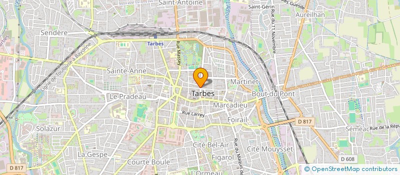 localisation de l'entreprise PRIMA EMBALLAGES  TARBES