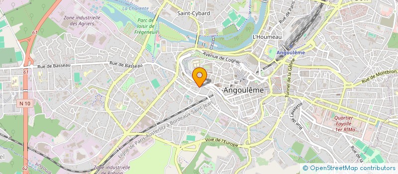 localisation de l'entreprise PRIMA LINEA à ANGOULEME