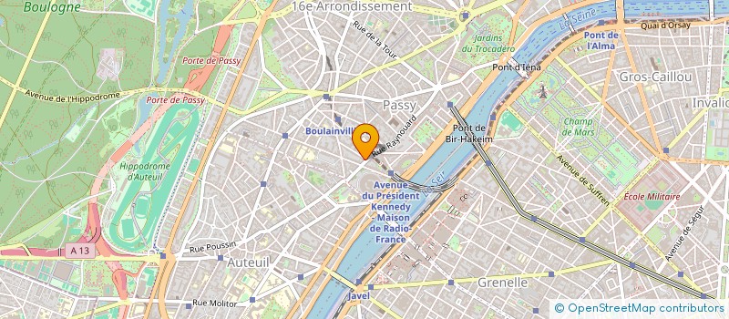 localisation de l'entreprise PRIMA LUCE PARTNERS  PARIS