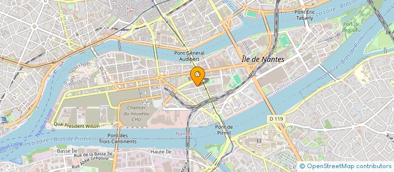 localisation de l'entreprise PRIMA MENSA à NANTES