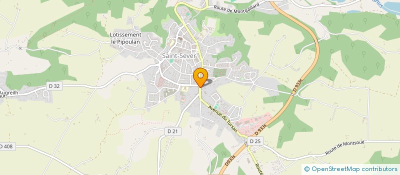 localisation de l'entreprise PRIMA NOCTA HISTOIRE DE VOIR à SAINT-SEVER