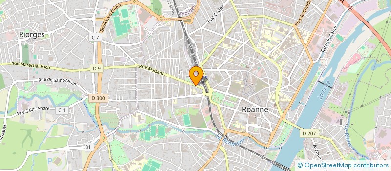 localisation de l'entreprise PRIMA PIETRA  ROANNE