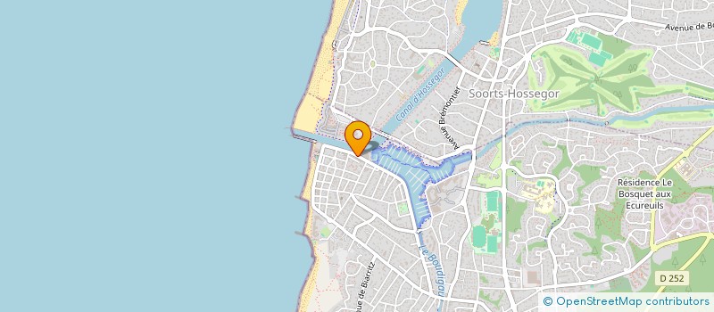 localisation de l'entreprise PRIMA PIZZA à CAPBRETON