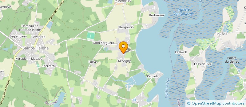 localisation de l'entreprise PRIMA RIO à KERVIGNAC