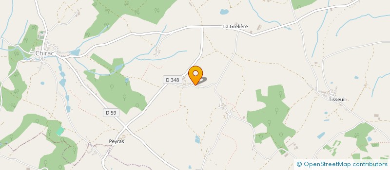 localisation de l'entreprise PRIMA VIE à CHIRAC