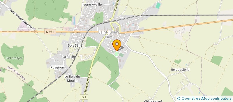 localisation de l'entreprise PRIMA VIENNE ENERGIE à SAINT JULIEN L'ARS