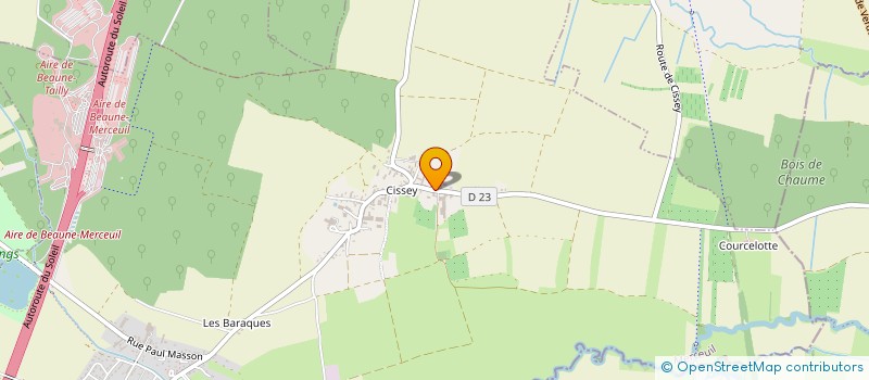 localisation de l'entreprise PRIMA VINAE à CHASSAGNE-MONTRACHET