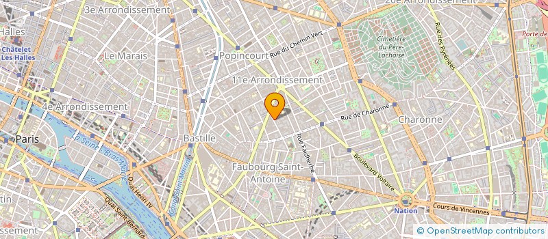 localisation de l'entreprise PRIMACCORD à PARIS