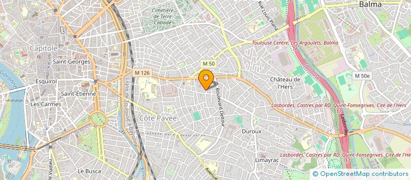localisation de l'entreprise PRIMAGOS à TOULOUSE