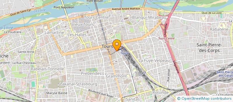 localisation de l'entreprise PRIMAL TRAINING  TOURS