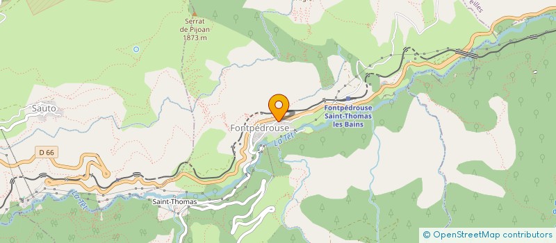 localisation de l'entreprise PRIMALIM  FONTPEDROUSE