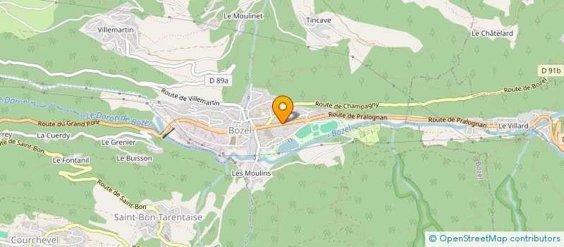 localisation de l'entreprise PRIMALTURA  BOZEL