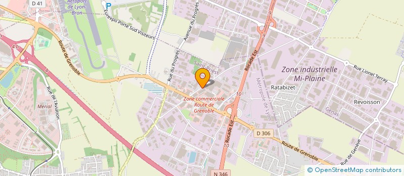 localisation de l'entreprise PRIMANGE  SAINT-PRIEST