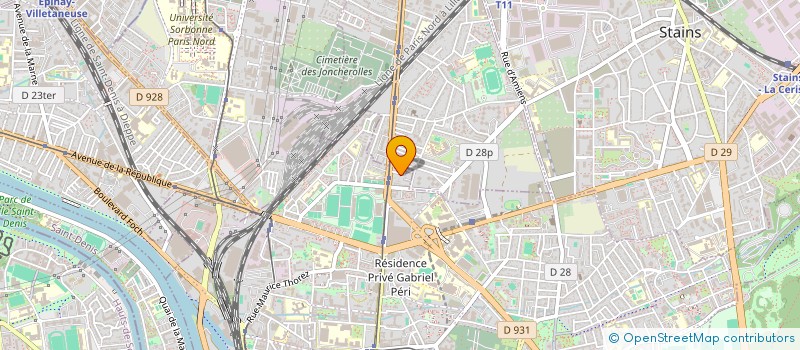 localisation de l'entreprise PRIMANSA à SAINT DENIS