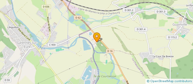 localisation de l'entreprise PRIMARD SAS à GUAINVILLE