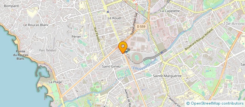 localisation de l'entreprise PRIMAREST à MARSEILLE 9EME