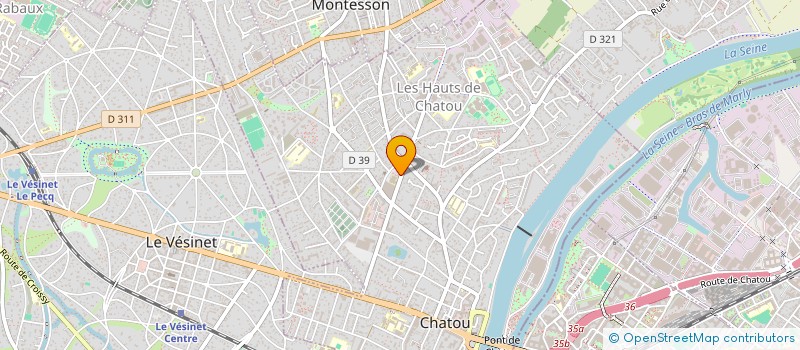 localisation de l'entreprise PRIMARY SOCIETY  CHATOU