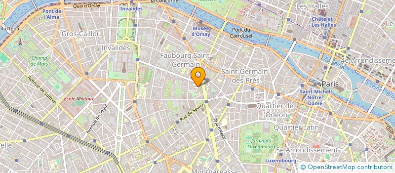 localisation de l'entreprise PRIMATICE CONSEIL  PARIS