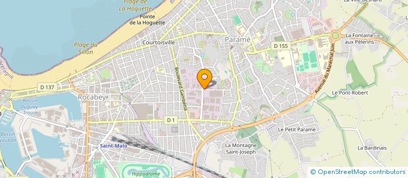 localisation de l'entreprise PRIMAUGUET  SAINT-MALO