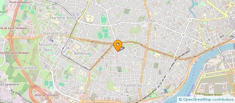 localisation de l'entreprise PRIMAUX-GROULT  NANTES