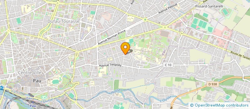 localisation de l'entreprise PRIMAVERA à PAU