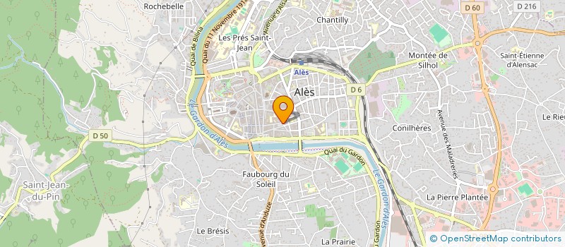 localisation de l'entreprise PRIMAVERA à ALES