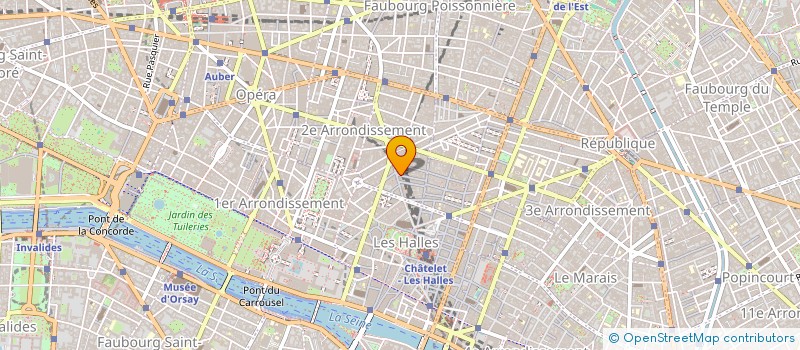 localisation de l'entreprise PRIMAVERA à PARIS