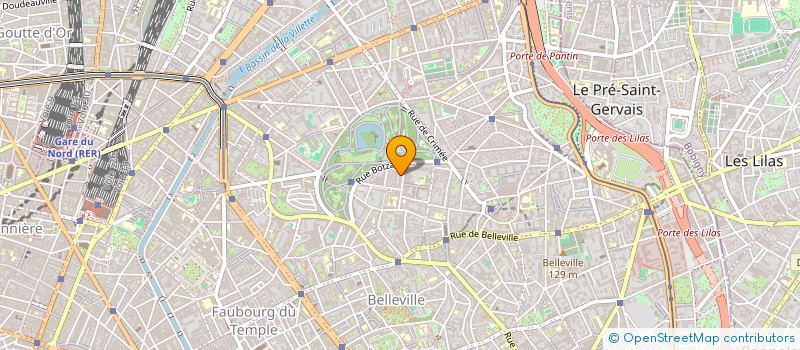 localisation de l'entreprise PRIMAVERA  PARIS