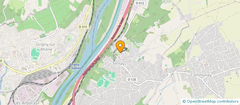 localisation de l'entreprise PRIMAVERA  TERNAY