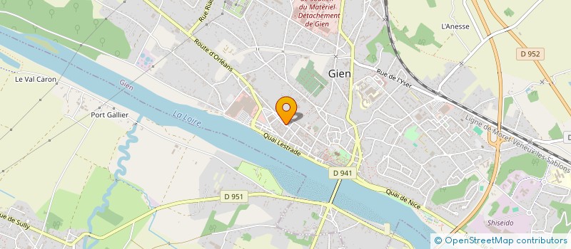 localisation de l'entreprise PRIMAVERA à GIEN