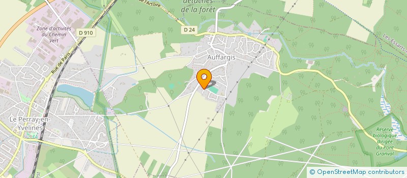 localisation de l'entreprise PRIMAVERA  AUFFARGIS