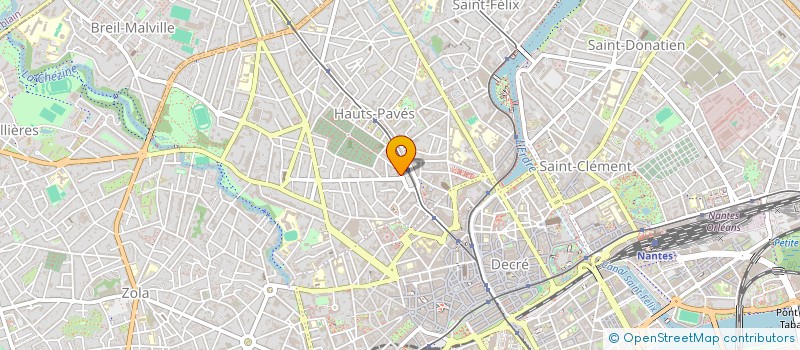 localisation de l'entreprise PRIMAVERA  NANTES