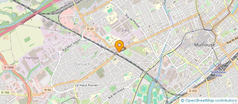 localisation de l'entreprise PRIMAVERA à MULHOUSE
