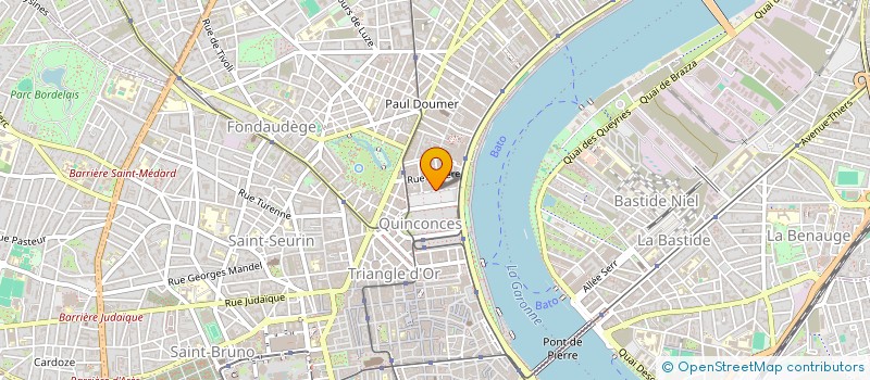 localisation de l'entreprise PRIMAVERA  BORDEAUX