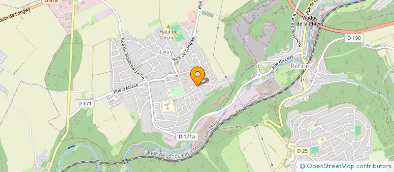 localisation de l'entreprise PRIMAVERA  LEXY