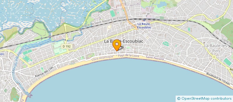localisation de l'entreprise PRIMAVERA à LA BAULE-ESCOUBLAC