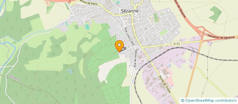 localisation de l'entreprise PRIMAVERA COLLINVEST à SEZANNE