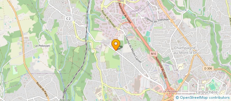 localisation de l'entreprise PRIMAVERDE SERVICES  ECULLY