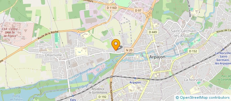 localisation de l'entreprise PRIMAVERT PAYSAGE à OLLAINVILLE