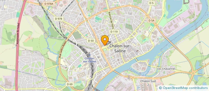 localisation de l'entreprise PRIME  CHALON-SUR-SAONE