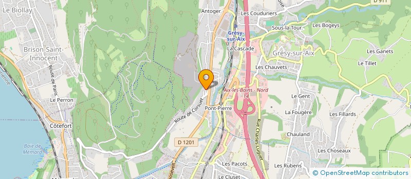 localisation de l'entreprise PRIME ABORD à GRESY-SUR-AIX