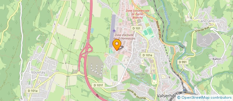 localisation de l'entreprise PRIME BUILD INVEST à VALSERHONE