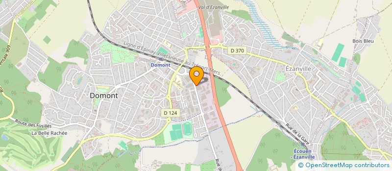 localisation de l'entreprise PRIME CARS  DOMONT