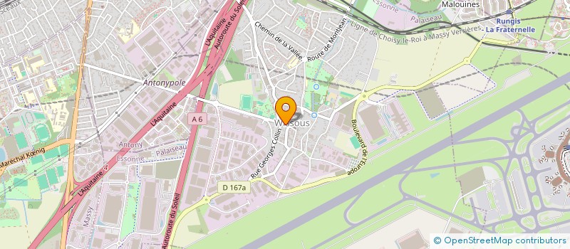 localisation de l'entreprise PRIME DRIVE à WISSOUS