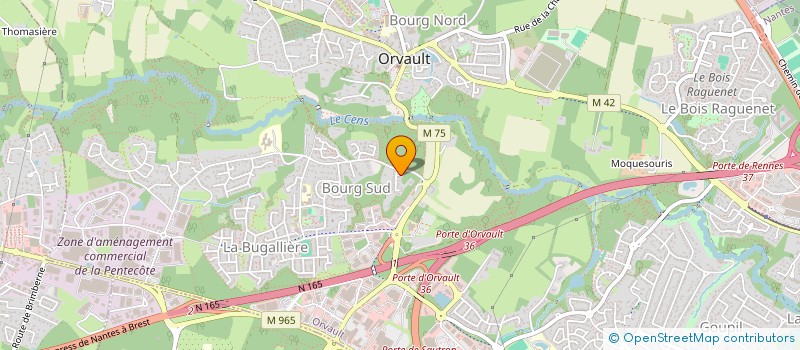 localisation de l'entreprise PRIME HOLDINGS à ORVAULT