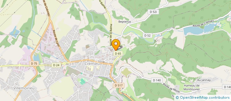 localisation de l'entreprise PRIME IMPACT  CREMIEU