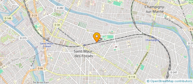 localisation de l'entreprise PRIME L'ESCALET à SAINT-MAUR-DES-FOSSES