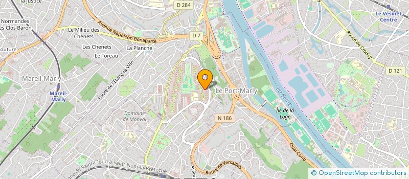 localisation de l'entreprise PRIME-ROUGANNE  MARLY-LE-ROI