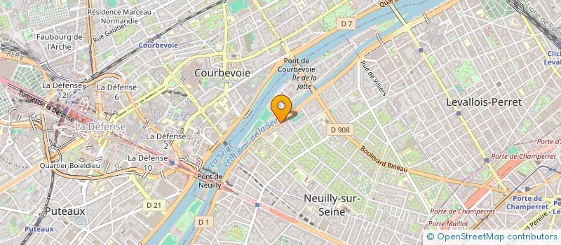 localisation de l'entreprise PRIME SOLUTION à NEUILLY-SUR-SEINE