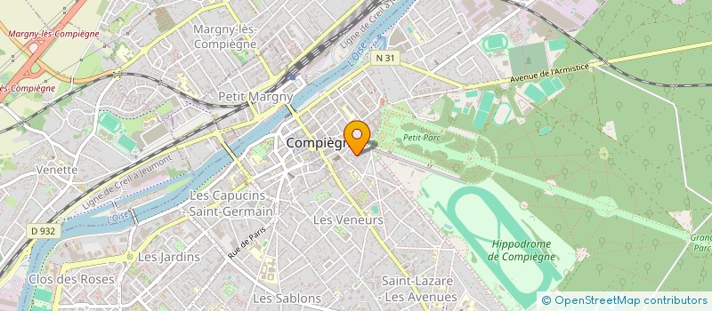 localisation de l'entreprise PRIME STONE  COMPIEGNE